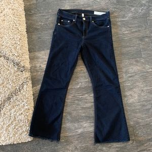 Rag & Bone high waisted bell bottoms size 28